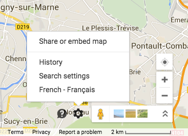 Google Map Embed