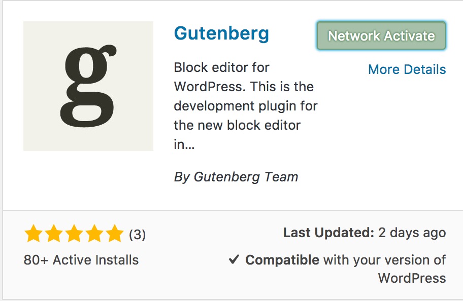 Gutenberg Plugin